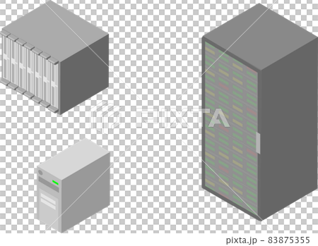 アイソメトリックな色々なサーバー アイソメトリックな色々なサーバー 83875355