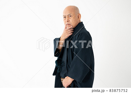 和服　シニア男性　着物 83875752