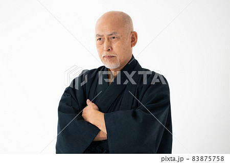 和服　シニア男性　着物 83875758