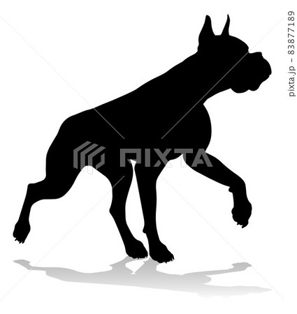 Dog Silhouette Pet Animal 83877189