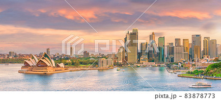 Downtown Sydney skyline Downtown Sydney skyline 83878773