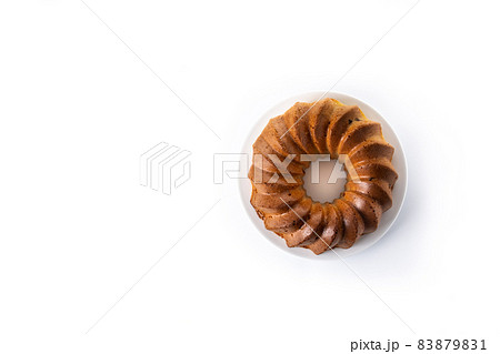 Traditional bundt cake with raisins Traditional bundt cake with raisins 83879831