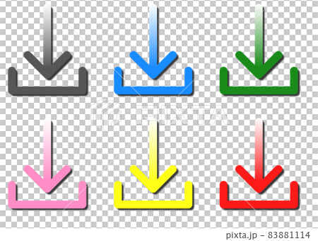 Download down arrow illustration 83881114