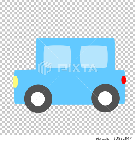 Blue car (facing left) Blue car (facing left) 83881947