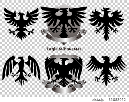 Crest eagle silhouette 83882952