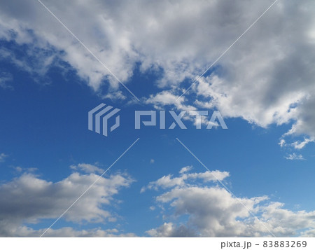 秋の空と雲【新潟県胎内市】 83883269
