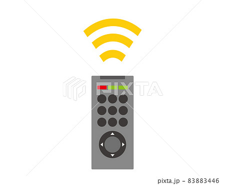 テレビのリモコン ベクターイラスト アイコンのイラスト素材 8446
