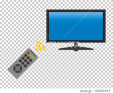 テレビ ベクターイラスト アイコン テレビ ベクターイラスト アイコン 83883447