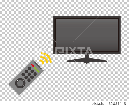 電視矢量圖圖標 83883448