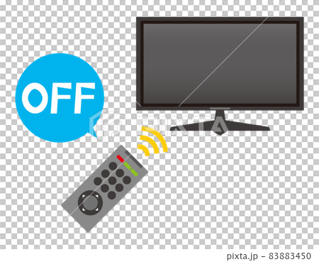 テレビ ベクターイラスト アイコンのイラスト素材 8450