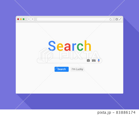 Search bar browser engine internet mockup page. Vector search bar web design window website Search bar browser engine internet mockup page. Vector search bar web design window website 83886174