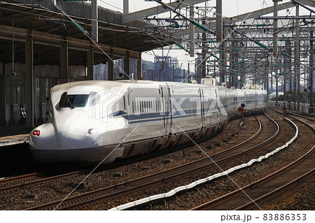 東海道・山陽新幹線N700S(徳山駅) 東海道・山陽新幹線N700S(徳山駅) 83886353