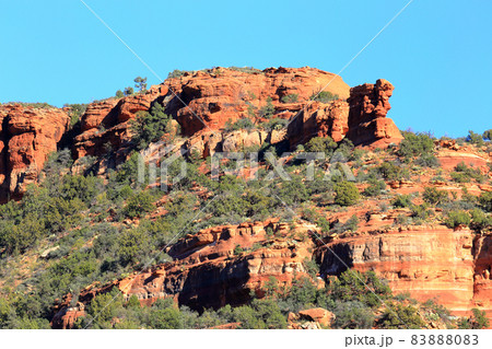 セドナの山並み(チャペル オブ ザ ホーリークロスからの秋の眺望) セドナの山並み(チャペル オブ ザ ホーリークロスからの秋の眺望) 83888083