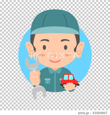 Auto mechanic icon 83889807