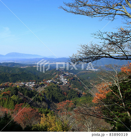 吉野山 紅葉 吉野山 紅葉 83890319