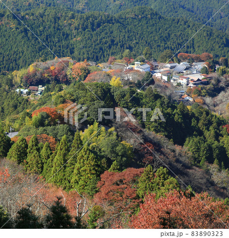 吉野山 紅葉 吉野山 紅葉 83890323