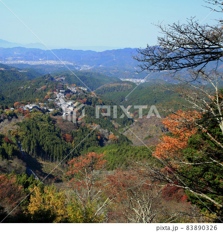 吉野山 紅葉 吉野山 紅葉 83890326