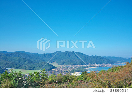 【安らぎ公園から若狭湾の風景】 福井県大飯郡高浜町安土 83890514