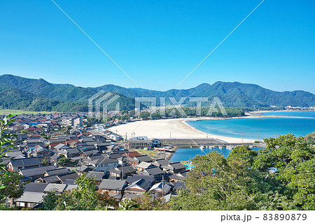 【安土山公園 遊歩道展望台から若狭湾の風景】 福井県大飯郡高浜町和田 83890879