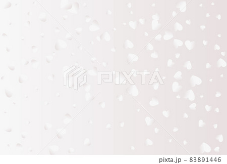 White flying hearts isolated on white background. White flying hearts isolated on white background. 83891446