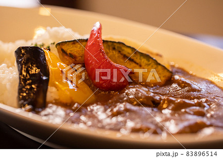 鮮やかな野菜カレー　　温まるゲレ食 83896514
