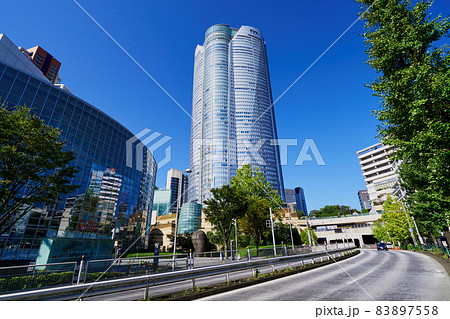 都市風景　東京　六本木の街並み 83897558