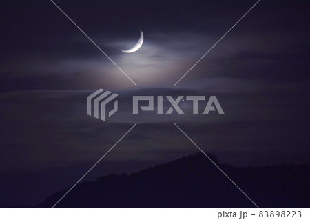 細い月と金星が大接近(2021年11月8日) 細い月と金星が大接近(2021年11月8日) 83898223