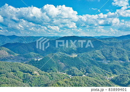 【五老ヶ岳公園 展望台からの風景】 京都府舞鶴市字上安 【五老ヶ岳公園 展望台からの風景】 京都府舞鶴市字上安 83899401