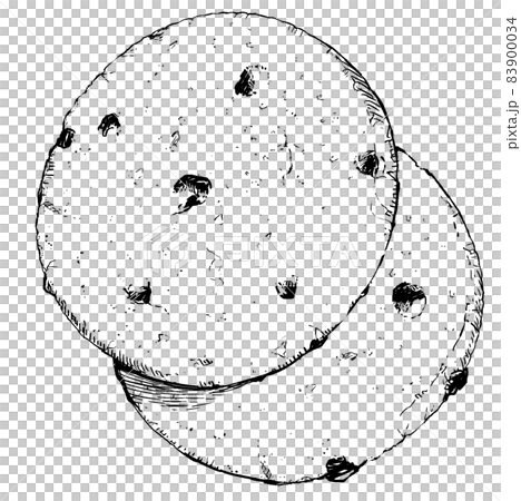 クッキーの線画 83900034