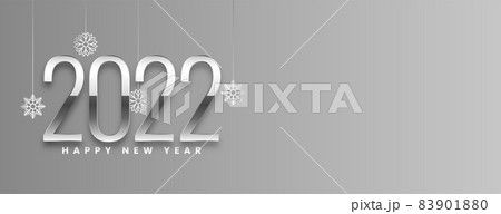 2022 happy new year siver text banner design 2022 happy new year siver text banner design 83901880