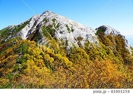 駒津峰から見る甲斐駒ヶ岳　 83903259