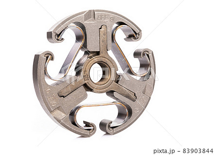 clutch clutch for gasoline saw on white background 83903844