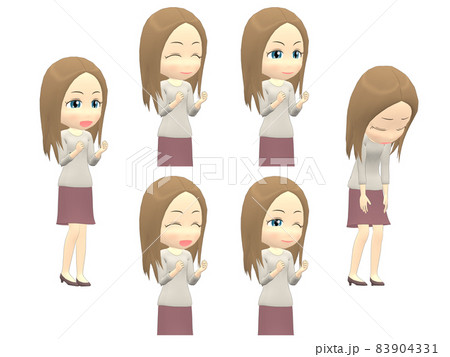 【成功 失敗】 白人 女性 ニット ストレート 斜め 【成功 失敗】 白人 女性 ニット ストレート 斜め 83904331
