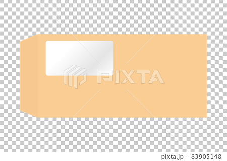 宛先が見える窓付封筒 83905148