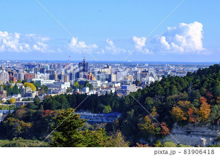 仙台城跡の光景 83906418