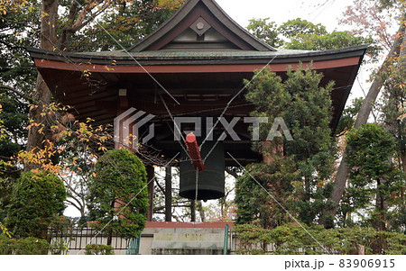 寺院大本山法華経寺鐘楼 83906915