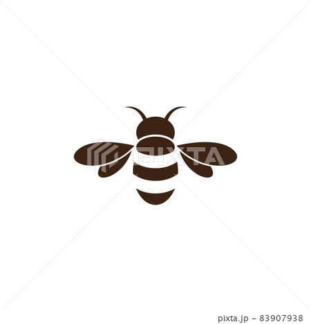 Bee logo vector icon 83907938