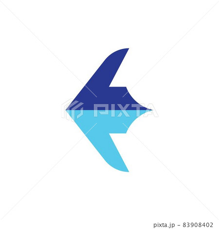 Arrow logo template vector icon 83908402