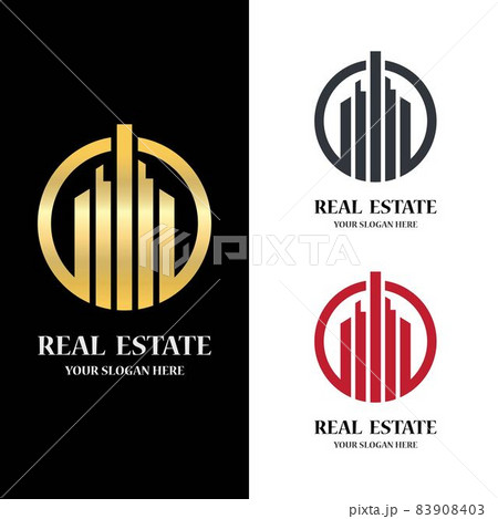 Real estate logo icon illustration 83908403