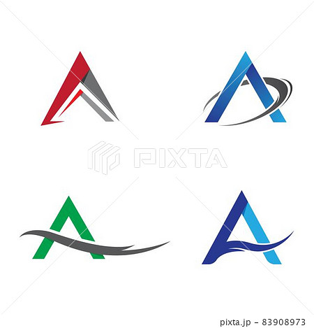 A letter logo vector icon illustration A letter logo vector icon illustration 83908973
