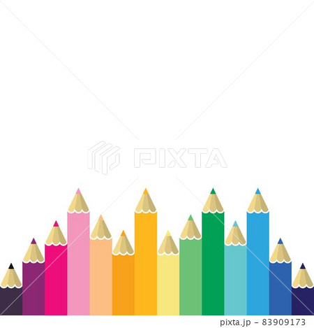 Color pencil vector illustration Color pencil vector illustration 83909173