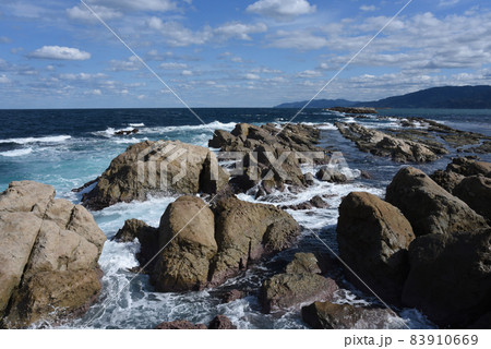 輪島市　鴨ヶ浦海岸 83910669