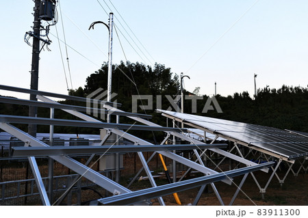 太陽光発電所 建設中 太陽光発電所 建設中 83911300