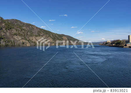 Panorama of the river in the highlands. Panorama of the river in the highlands. 83913021