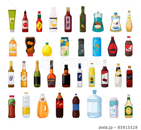 Set of Containers for Drinks and Sauces Set of Containers for Drinks and Sauces 83913328