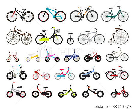 Set of Bicycles 83913578
