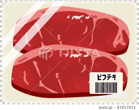 ステーキ用のお肉 ステーキ用のお肉 83917853