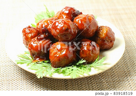 肉だんごの甘酢あん 肉だんごの甘酢あん 83918519