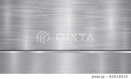 Metal background with polished plate Metal background with polished plate 83919010
