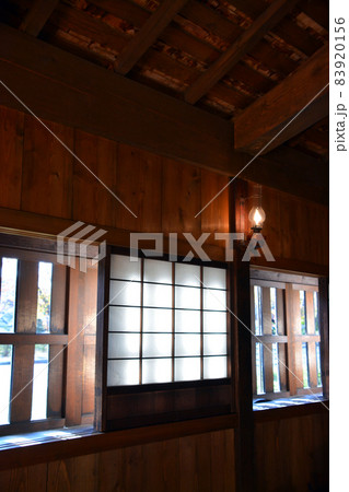 紅葉期の旧島松駅逓所(内外観) 紅葉期の旧島松駅逓所(内外観) 83920156